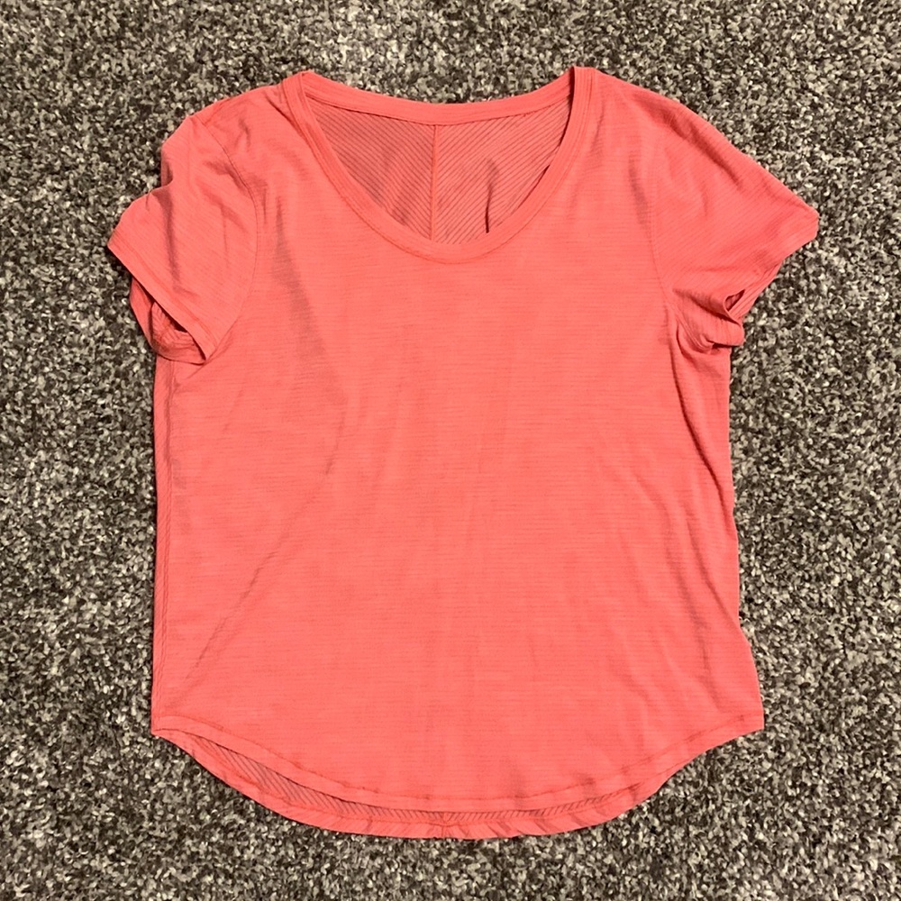 Pink Lululemon shirt
